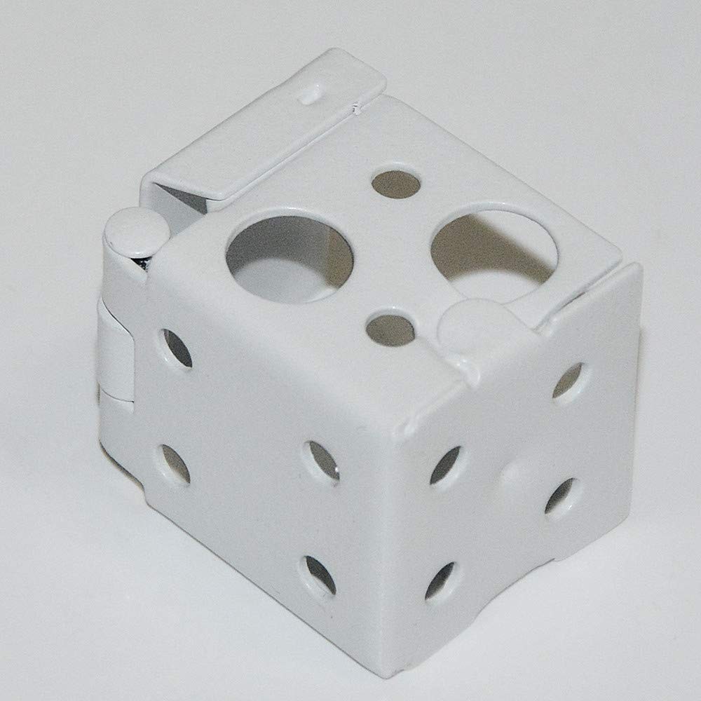 Box Mounting Bracket 1set for 1" Mini Blinds White Color Window Blinds