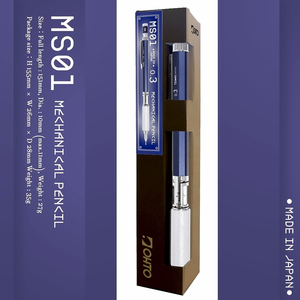Adjustable Lead Mechanical Pencil High Performance Drafting Tool Japan
