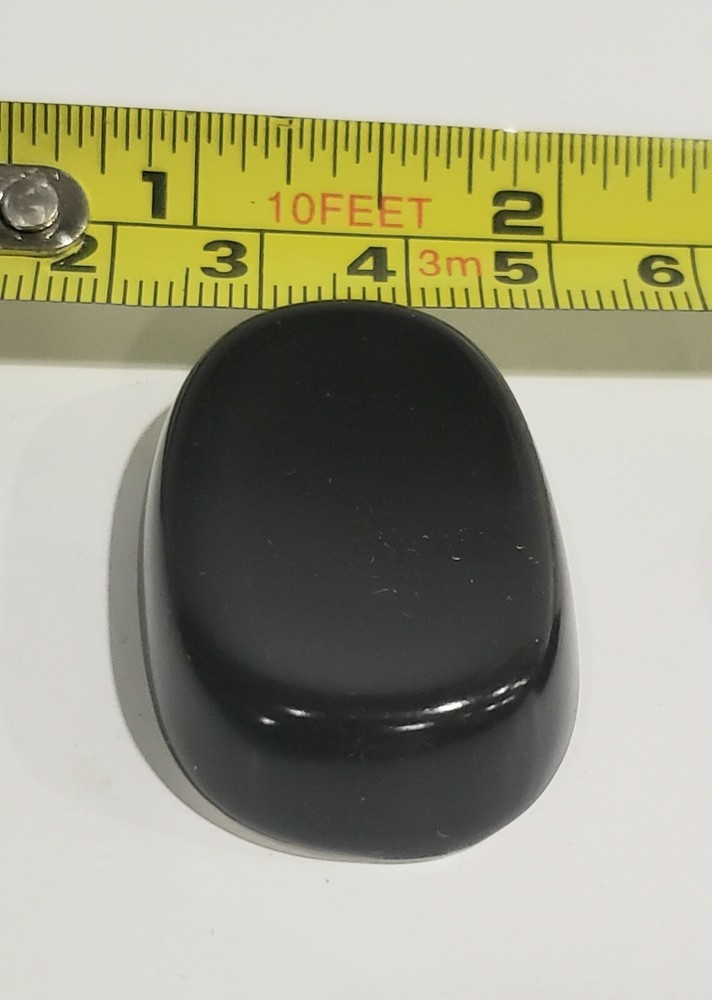 Japanese Chopstick Rest black Glazed ceramic Indented 4 pcs