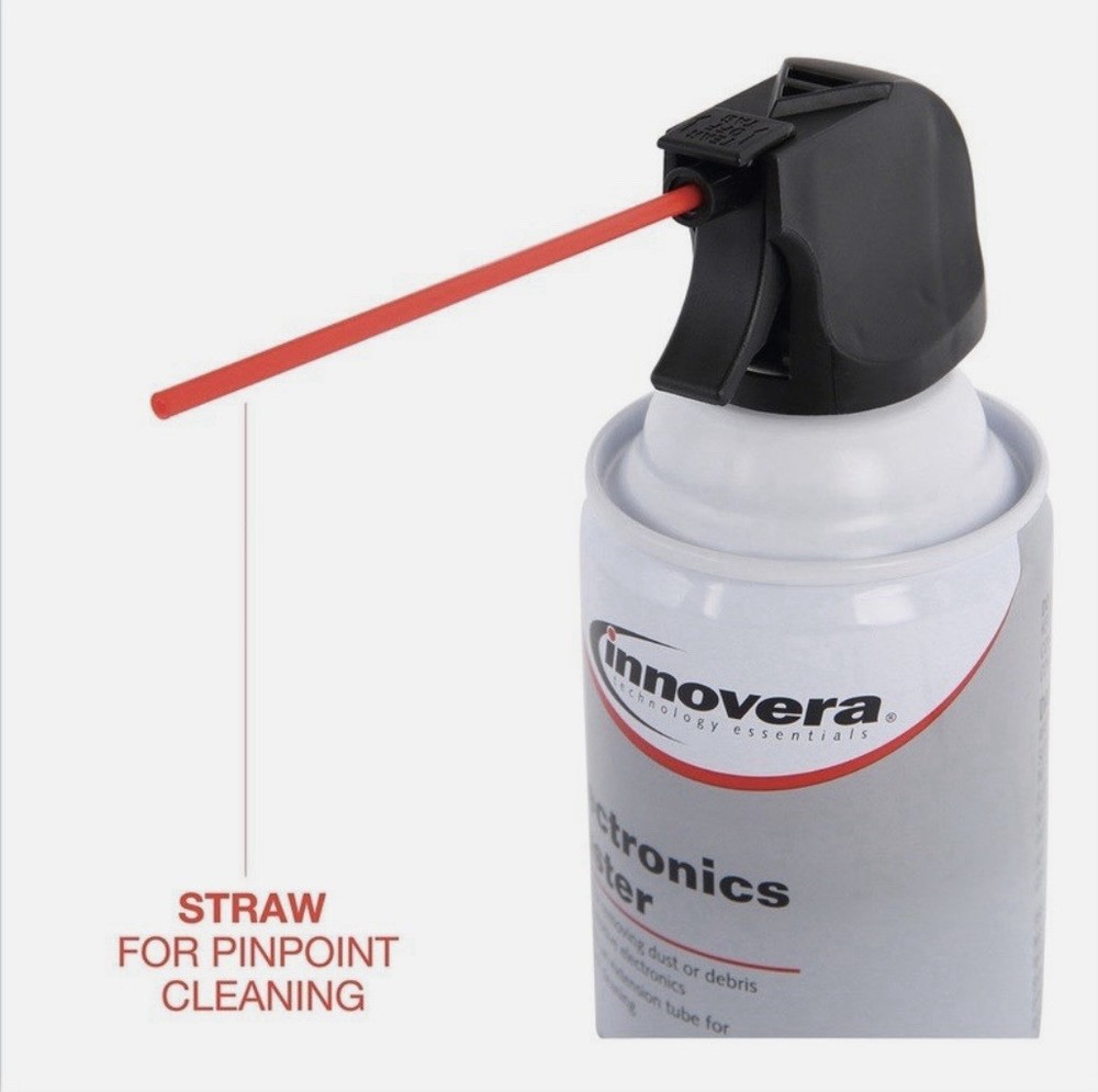 Innovera Dust Blower Air Duster Cleaner for Electronics 2-Pack 10oz Cans
