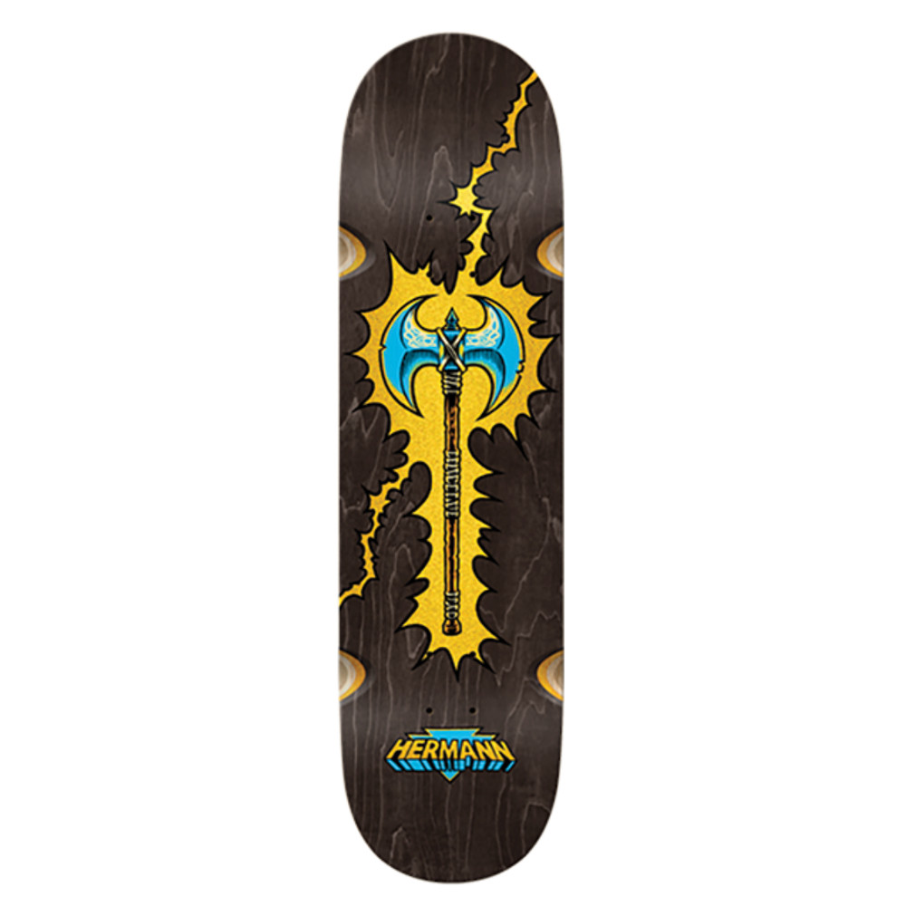 Real Skateboard Deck Hermann Battle Axe 8.06