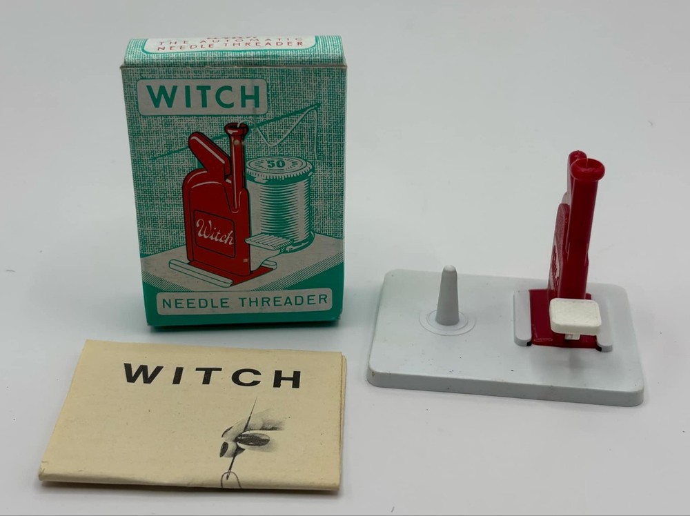 Vintage 1960s WITCH Needle Threader - Made in West Germany