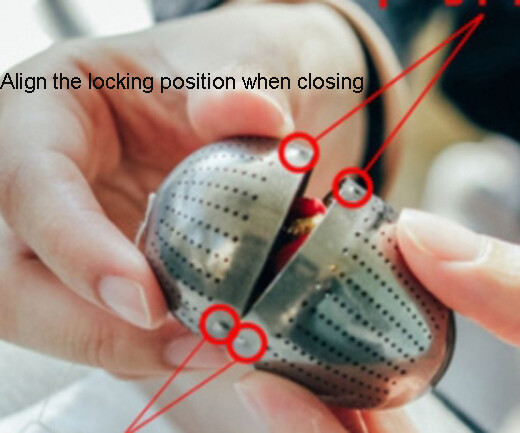 1 PC Small Pure Titanium Creative Egg Shape Tea Strainer Filter EDC Multi Tool