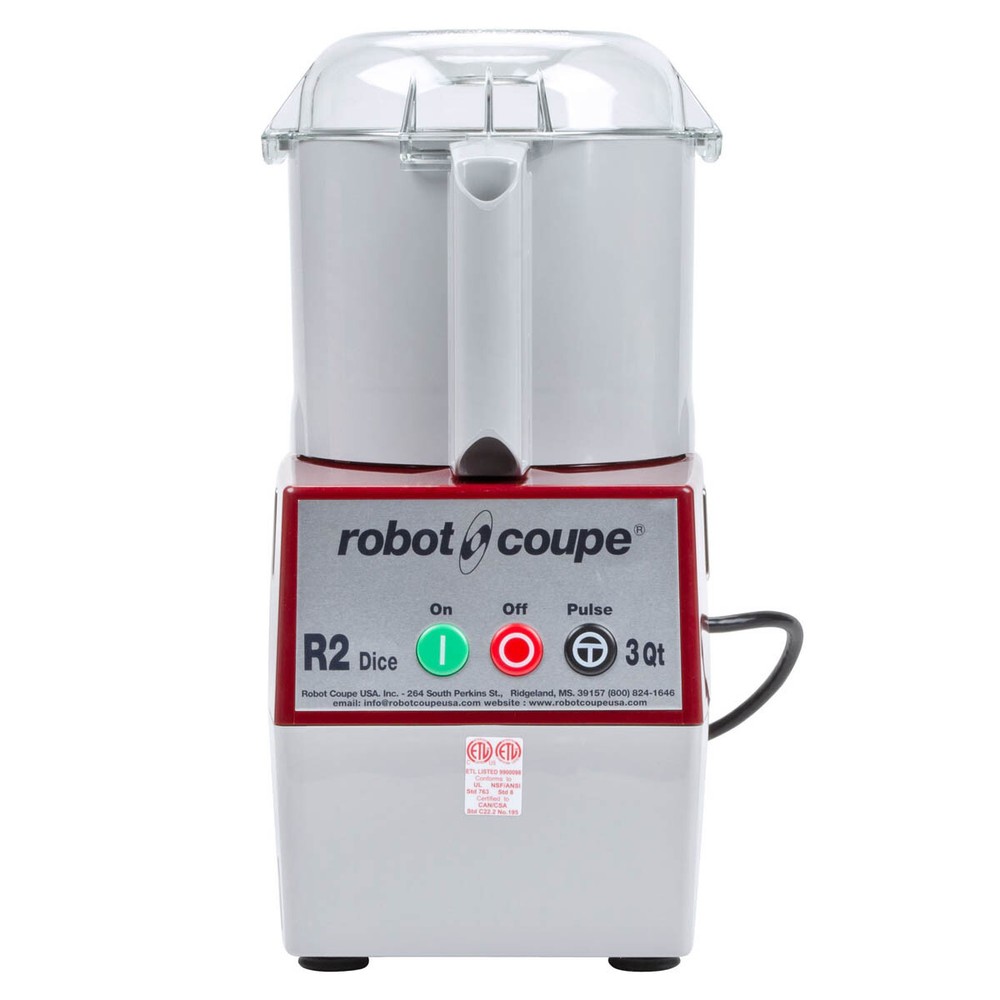 Robot Coupe R2DICE Combination Food Processor w/ Dicing