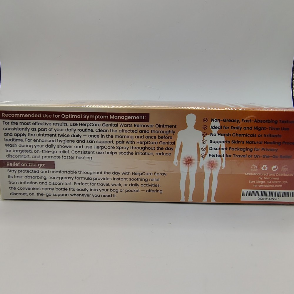 HerpCare Genital Wart Remover Ointment