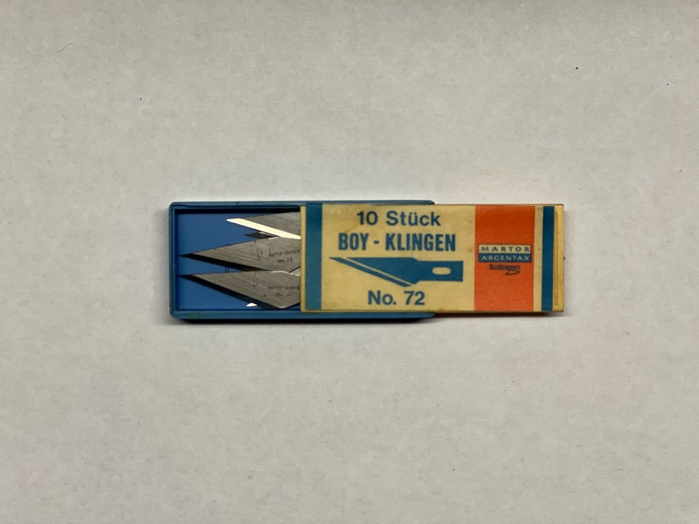 Martor Replacement Graphic Blade No. 72 NOS