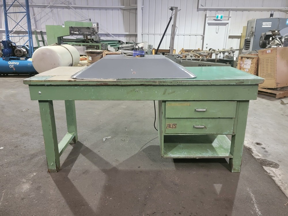 Generic Working Bench Table 78.5 x 33 x 43 in.