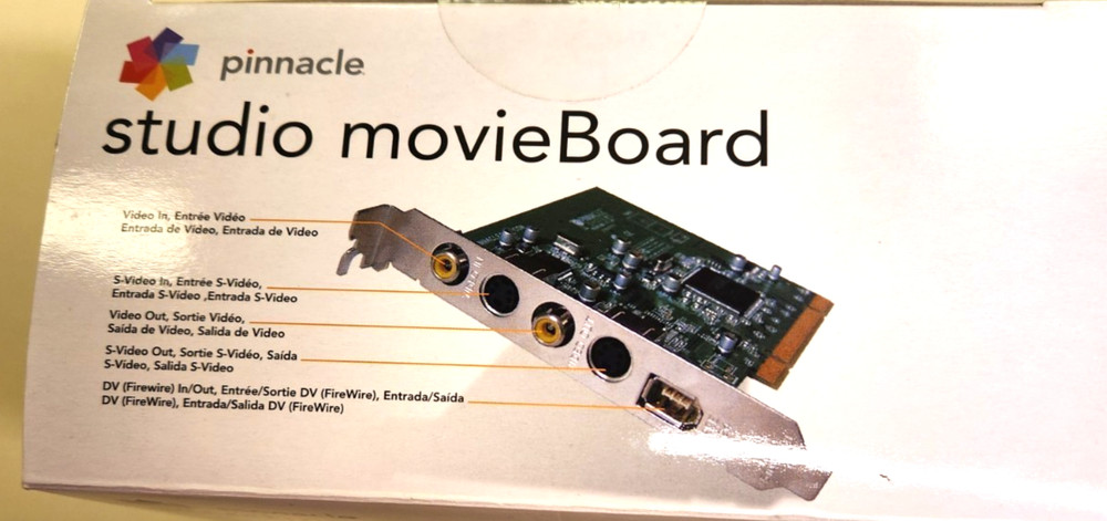 Vintage Pinnacle Studio MovieBoard