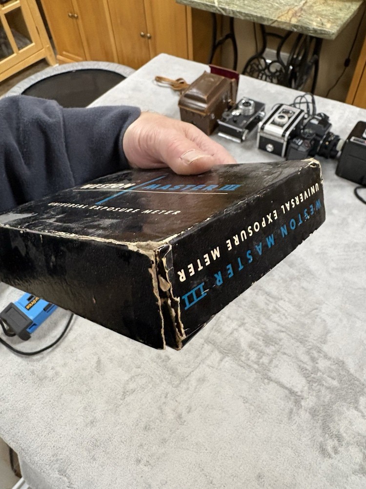 Weston Master III Universal Exposure Meter Model 737 With Leather Case