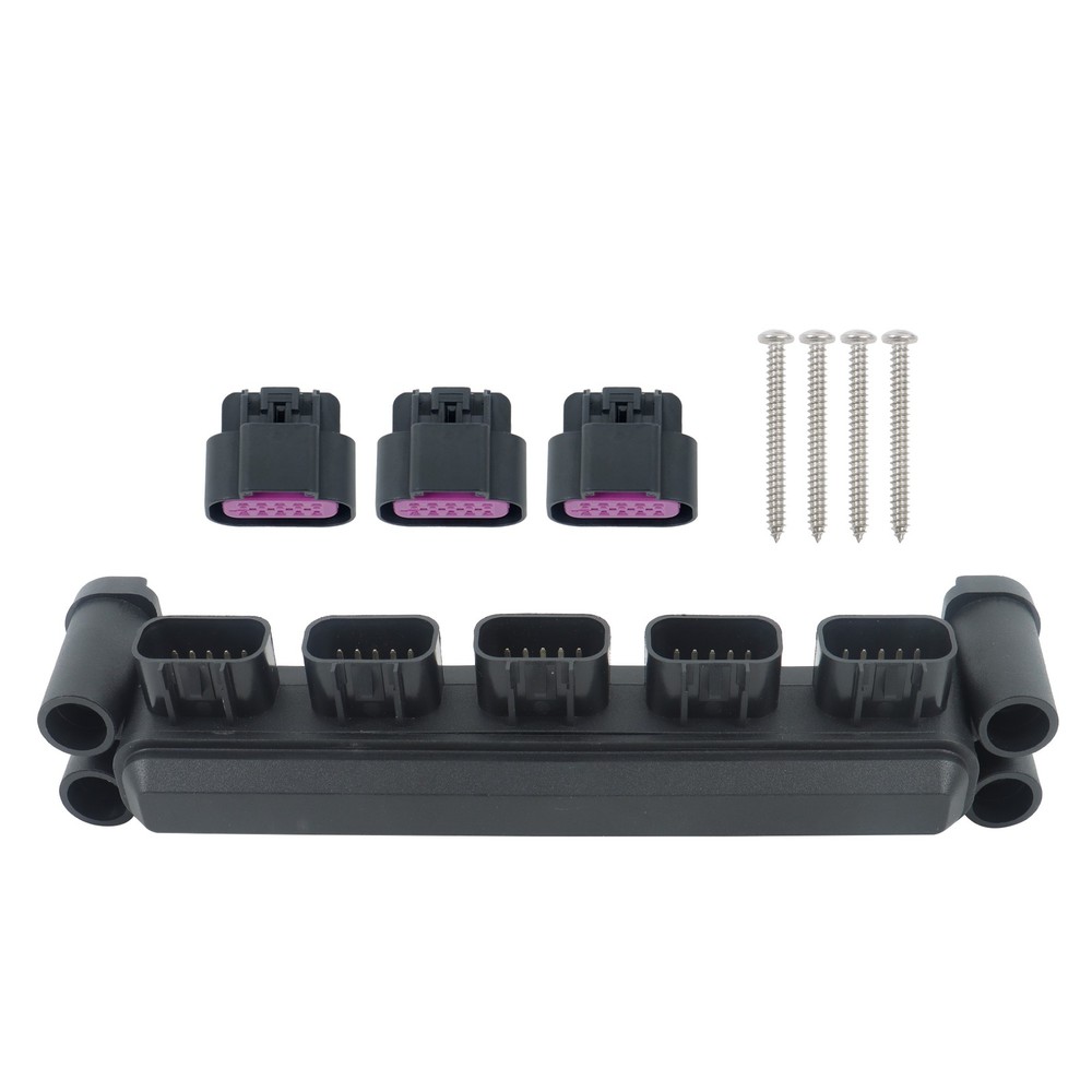 Fit For Mercury Quicksilver Smartcraft 98-8M0165557 5 Way Stackable Junction Box