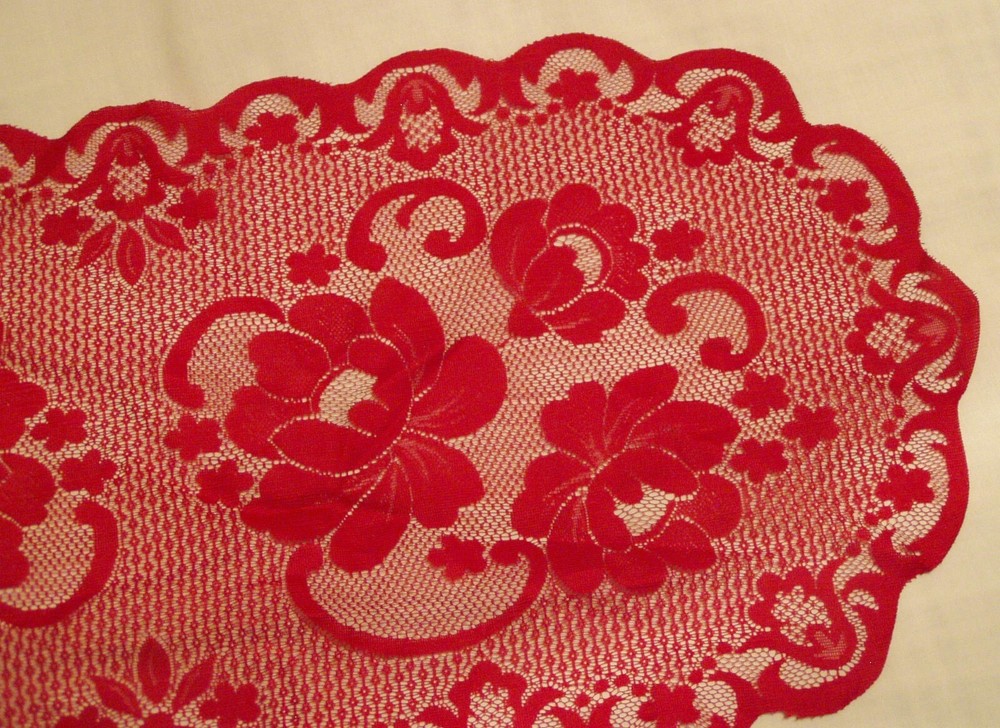Red Table Scarf Runner