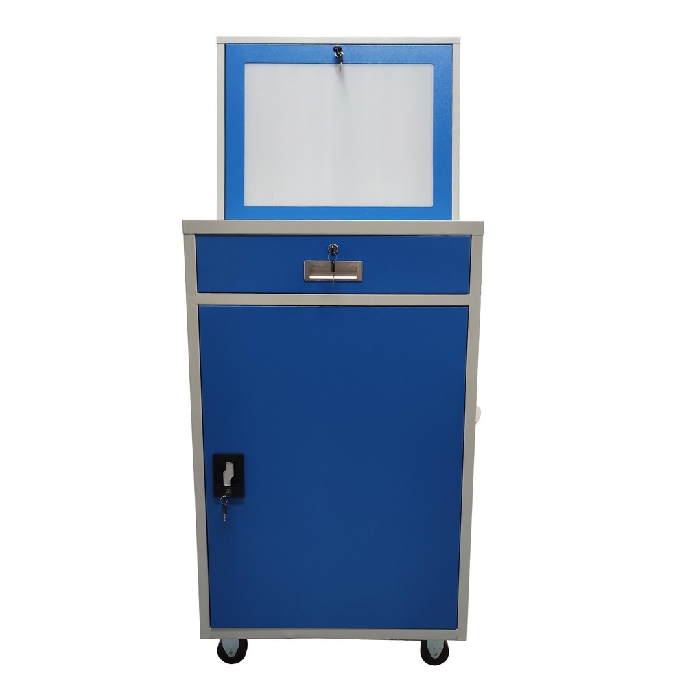 Industrial Computer Security Display Cabinet Storage Dustproof Stainless Steel