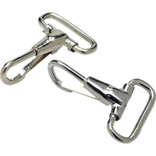 Seachoice Spring Snap Chrome 2-pk #36951, Bimini Top strap snaps