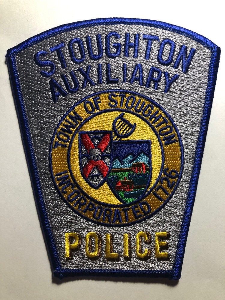 Stoughton Massachusetts Auxiliary Police Patch
