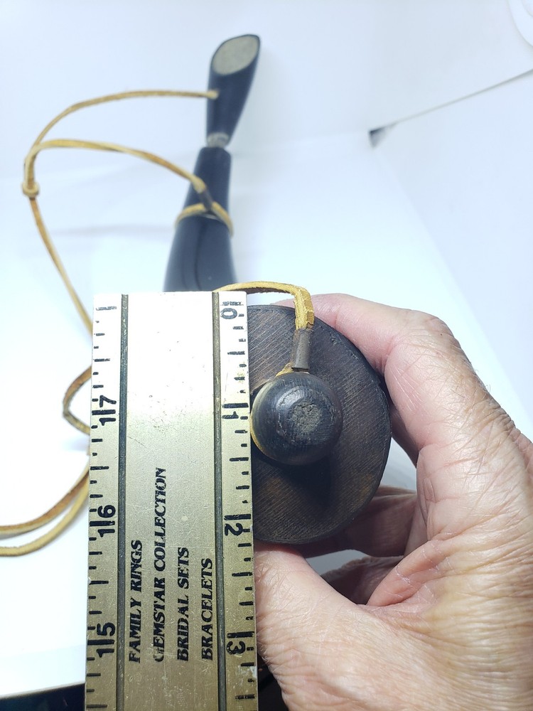 🔥 ANTIQUE POWDER HORN Muzzleloader - Cow Horn