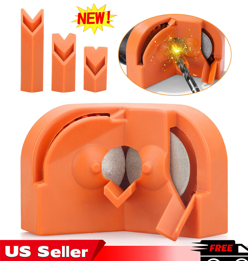 Portable Multipurpose Drill Bit Grinding Sharpener Twisted Drill Bit Grinder USA