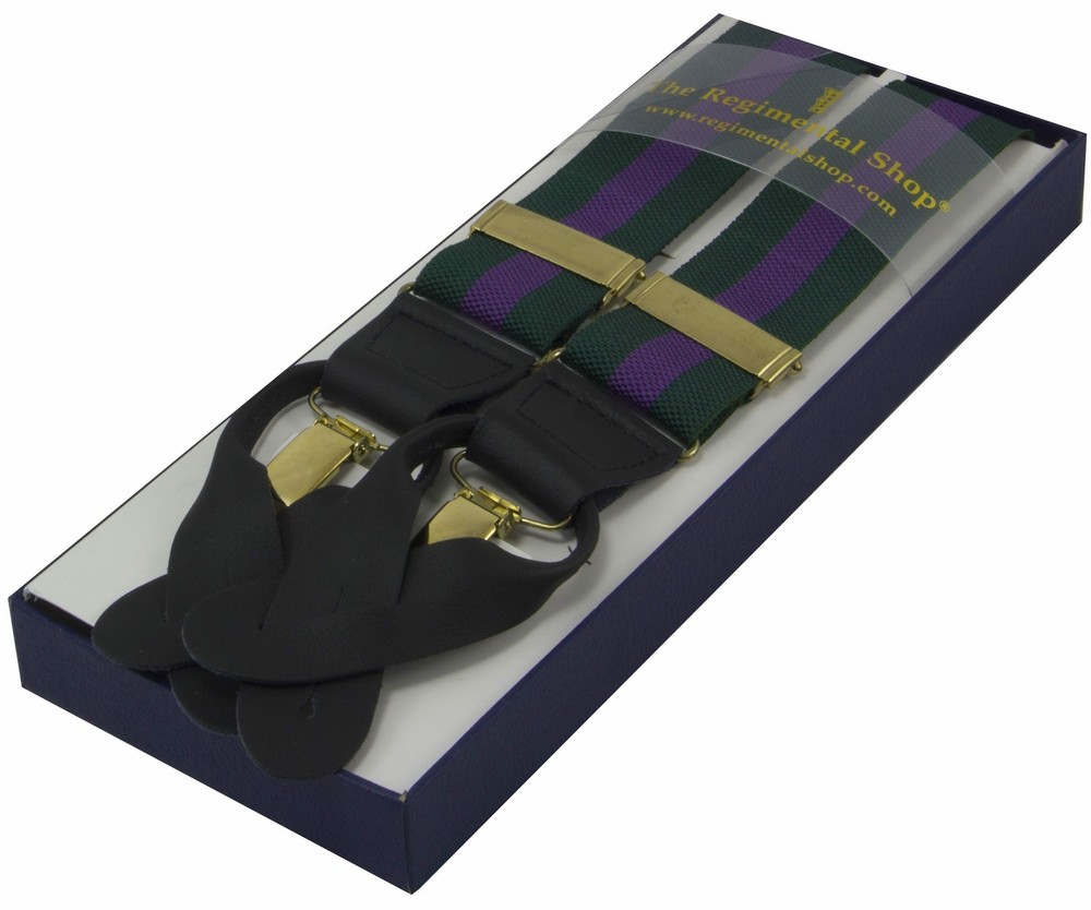 Green and Purple Braces