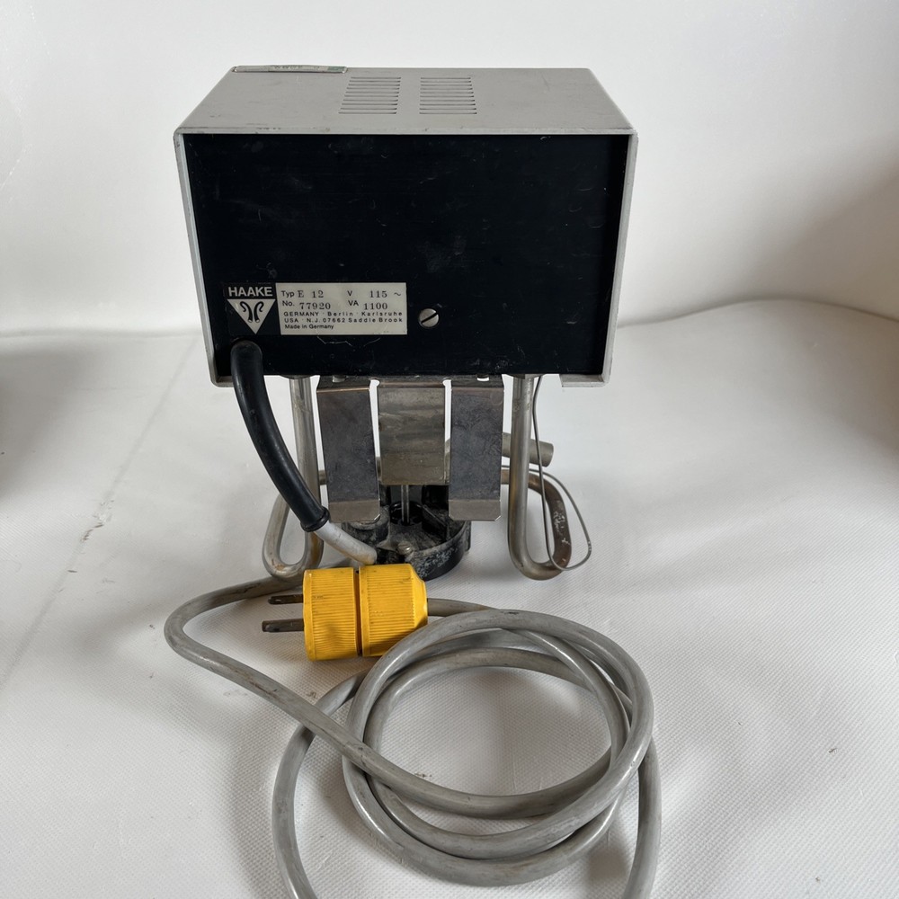 HAAKE MODEL E12 HEATED WATER BATH CIRCULATOR IMMERSION RECIRCULATING