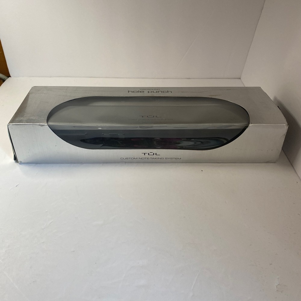 Tul Discbound 12 Hole Punch Custom Note Taking System - 12" Silver Grey