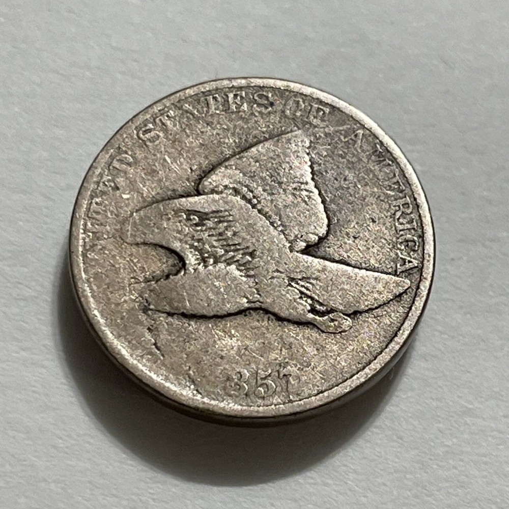 1857 Flying Eagle Cent - Good - 45002