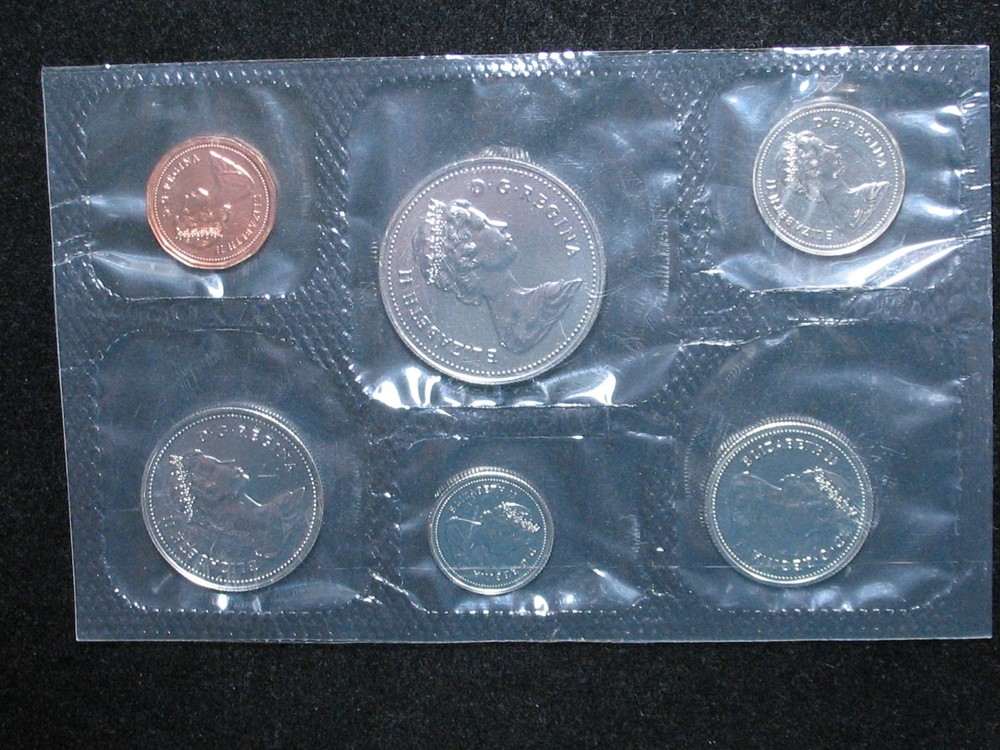 1984 CANADA PROOFLIKE MINT SET * WITH ORIGINAL MINT PACKAGING *