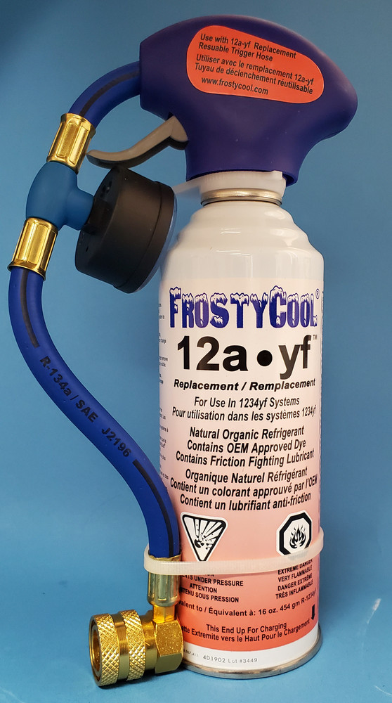 FrostyCool 1234YF Replacement & Trigger Hose - 8oz. Can