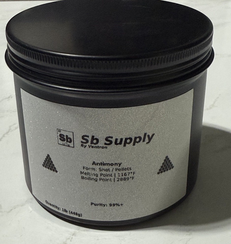 🇺🇸 PURE ANTIMONY SHOT - ONE POUND