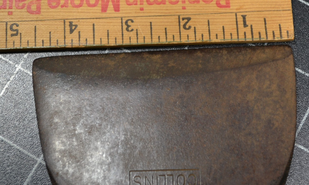 COLLINS - HATCHET - ORIGINAL MARKED HANDLE