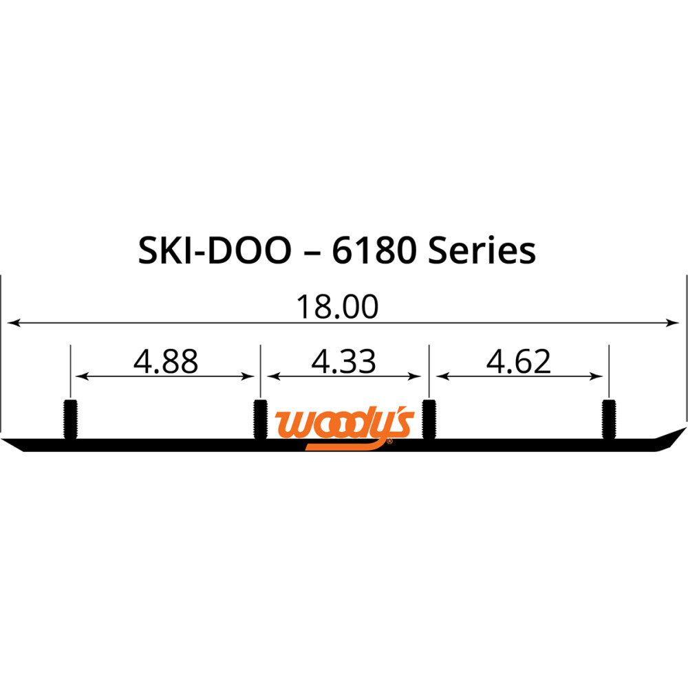Woody's Extender Trail III Flat-Top Runner | ESD3-6180