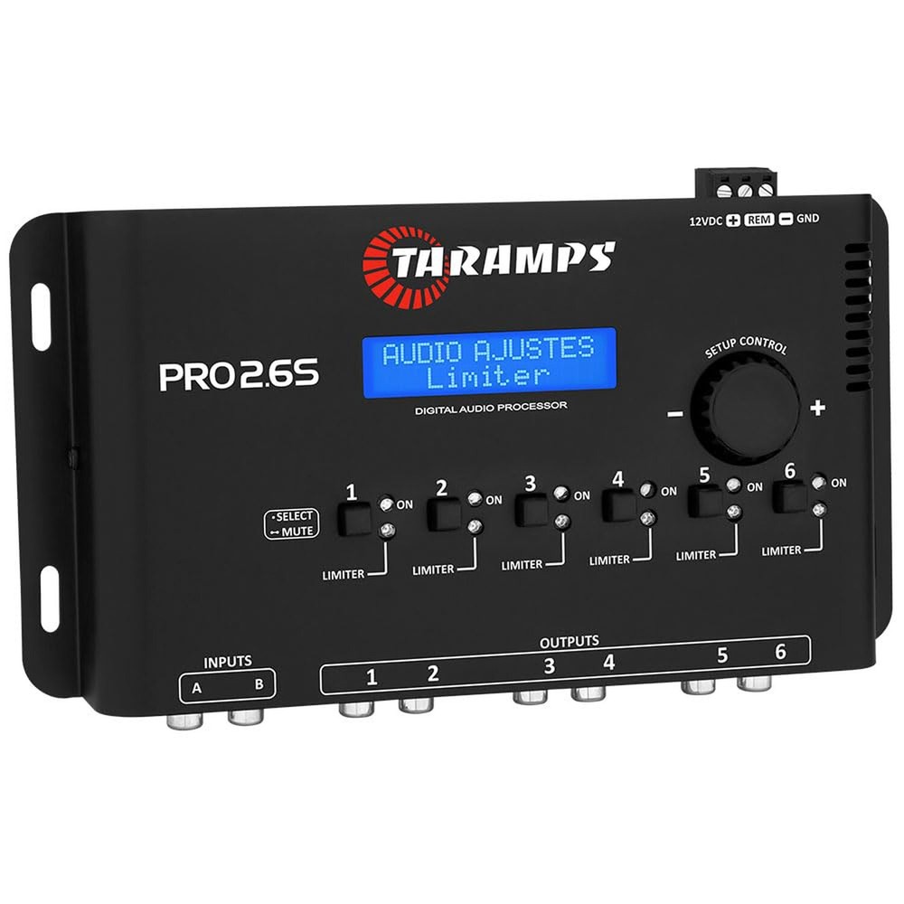 Taramp's Pro 2.6S Digital Signal Processor Equalizer 3-band Graphic BLACK