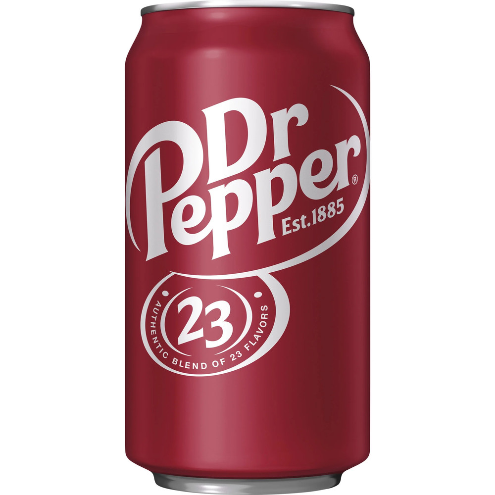 Dr Pepper Soda Pop, 12 Fl Oz, 12 Pack Cans