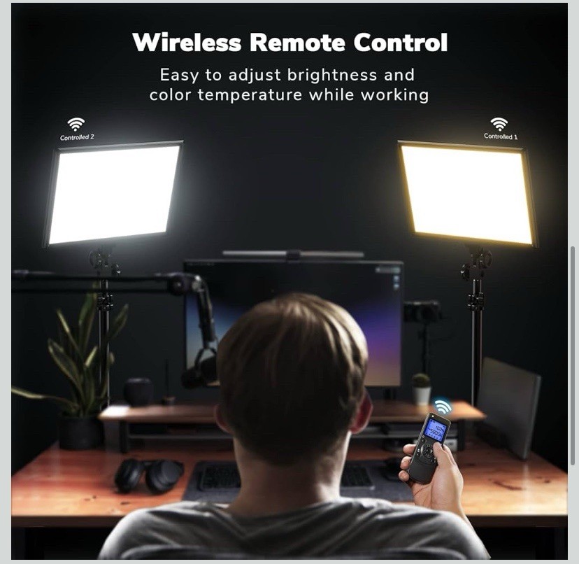 LED Video Light Panel For Streaming