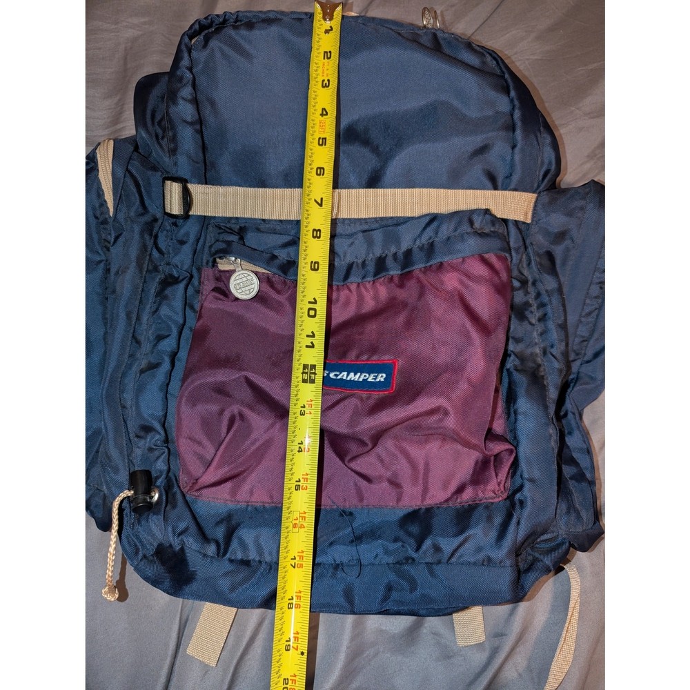 Vintage US Camper Internal Frame Backpack Daypack 18" x 17"