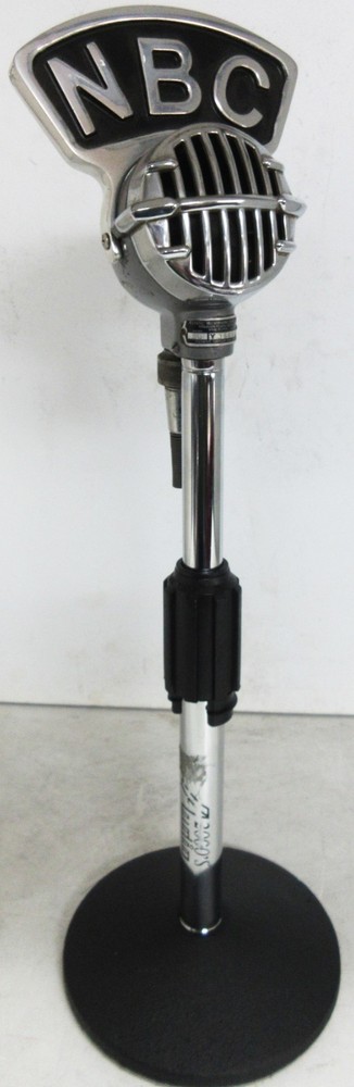 Astafic Table Microphone with "NBC" marque