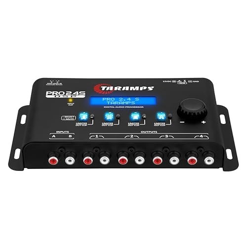 Digital Signal Processor DSP Crossover 15-Band EQ Equalizer 2-Channel In 4-Chann