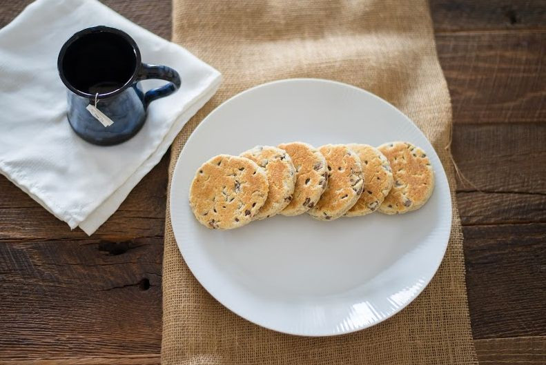 4 packages, Currant Welsh Cakes / hand made by Copper Kettle Bakery