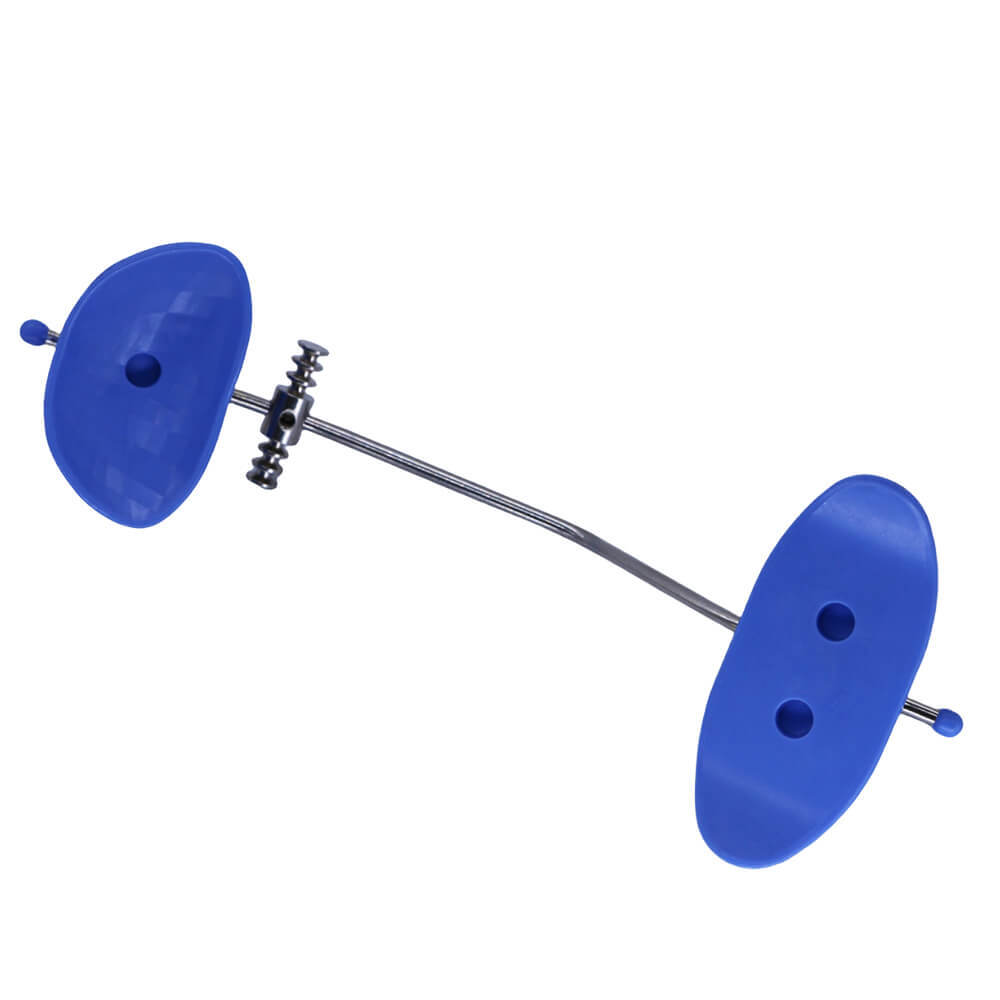 Blue Orthodontic Facemask, Forward Pull Dental Light with Center Shaft