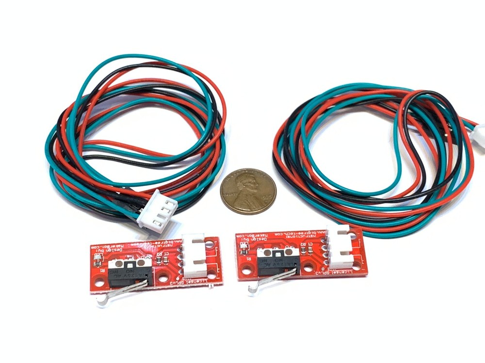 2 Pieces Endstop 3d printer flashforge cnc RAMPS 1.4 Micro Limit Switch Lever