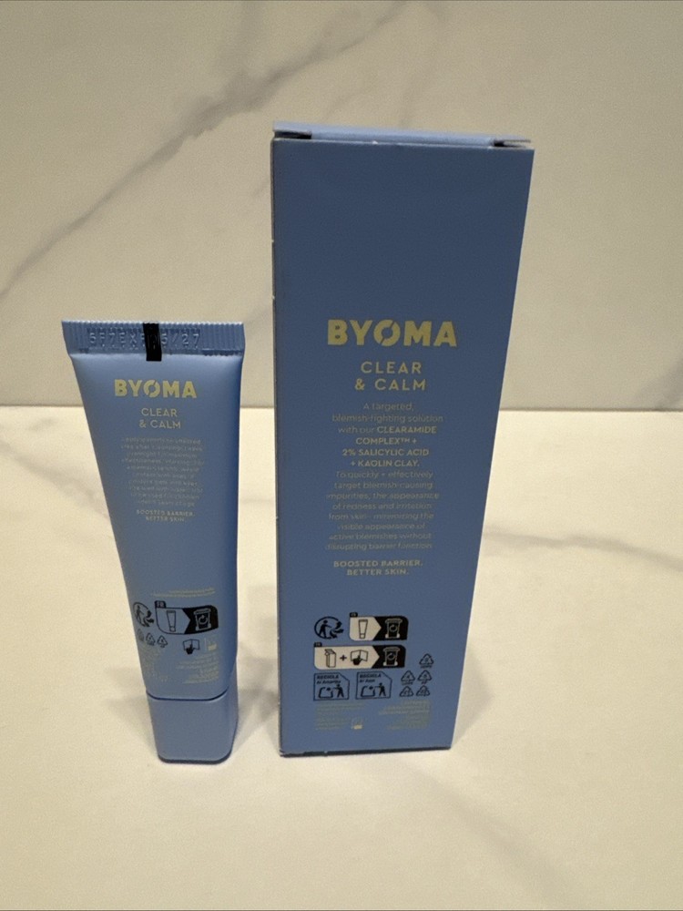 BYOMA Blemish Clearing Paste 15mL/0.5 oz Kaolin Clay Blemish Fighting Solution