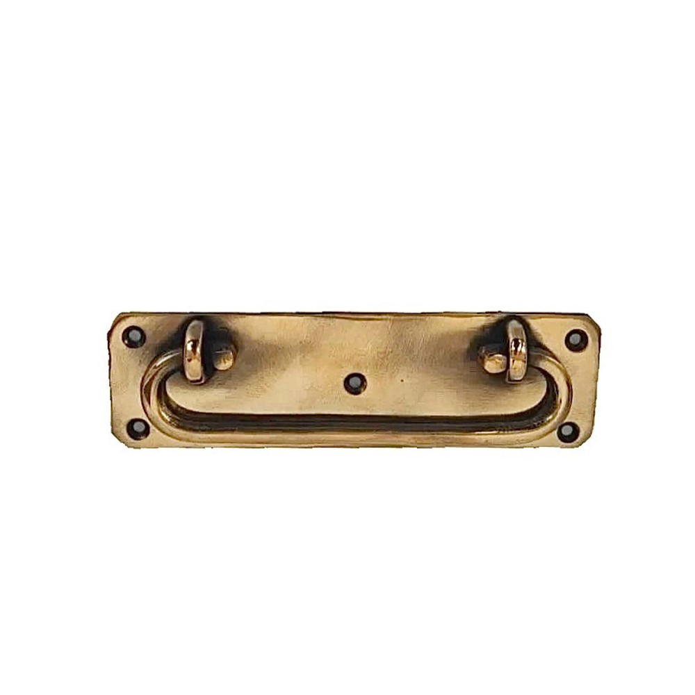2x Solid Brass Drawer Pull Handles 6" (15.5cm) Vintage Antique Style Cabinet BOX
