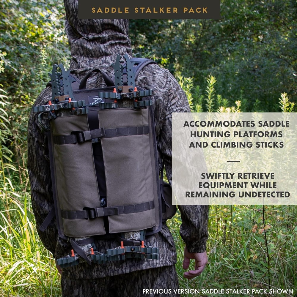 Hunting Saddle Stalker Hunting Backpack Lightweight Solid Elements Brown