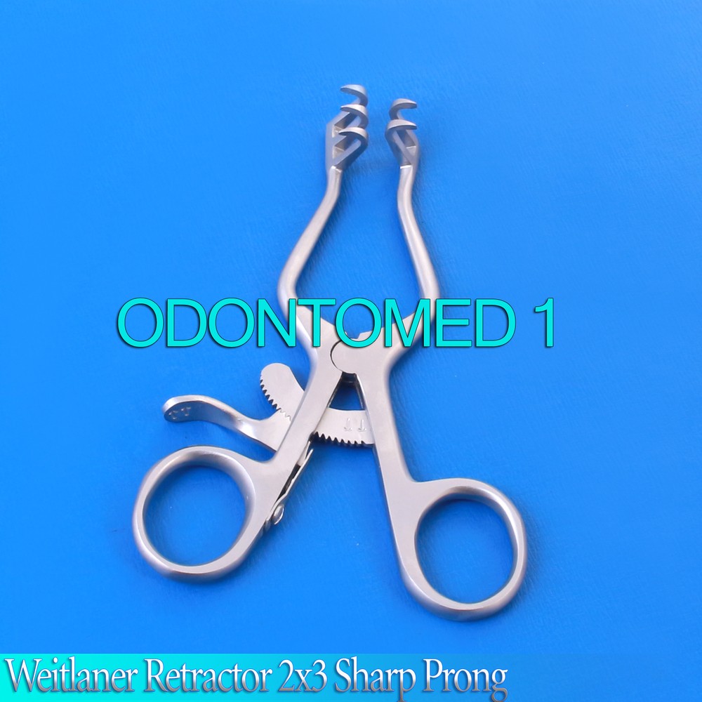 Weitlaner Retractor 4" Sharp 2x3 Surgical Veterinary Instruments