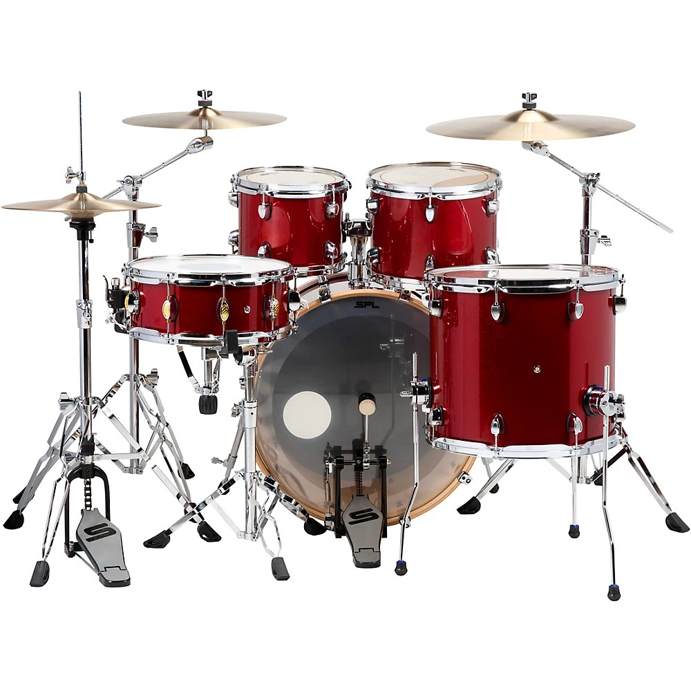 Sound Percussion Labs Velocity 5-Piece Shell Pack Ruby Sequin Refurbished