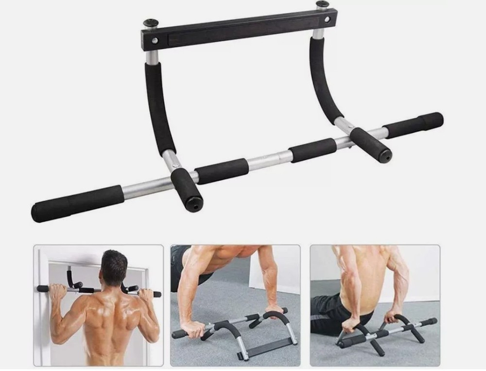 DOORWAY CHIN UP BAR PULL UP BAR SIT UP MULTI-FUNCTION HOME GYM TRAINING