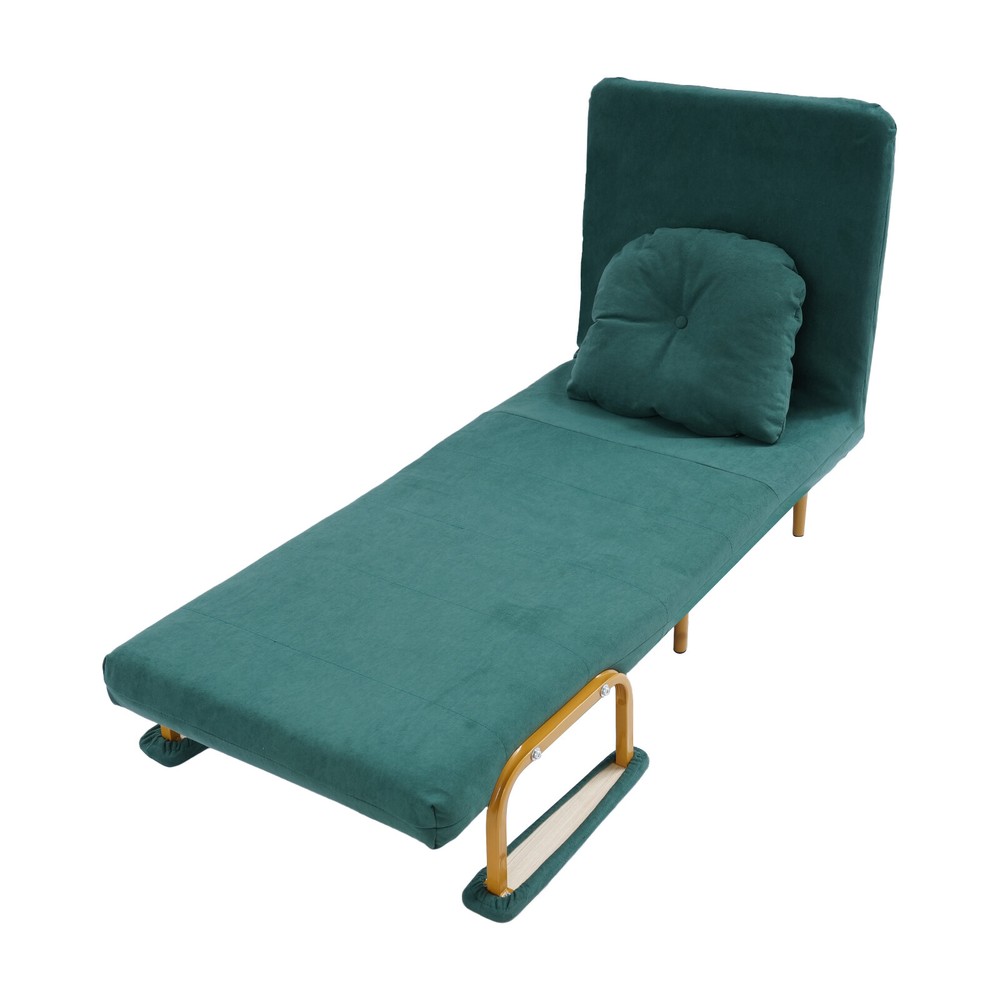 Convertible Sofa Bed with Adjustable Backrest and Stylish Design