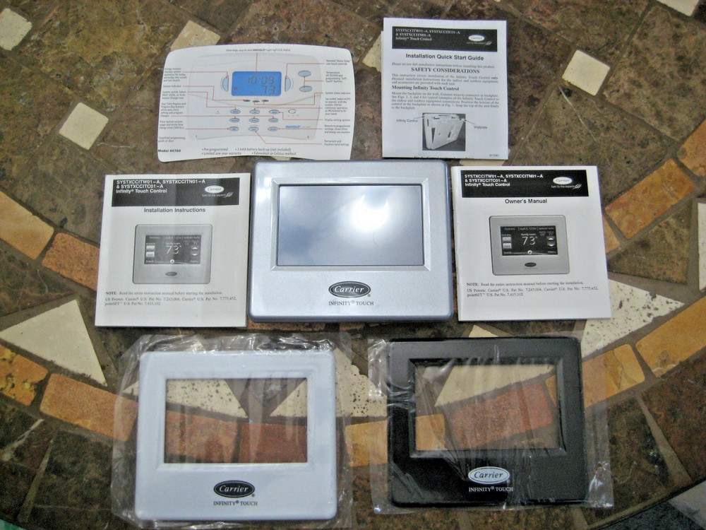 Carrier SYSTXCCITN01-A Version 10 Infinity Touch Programmable Thermostat NICE