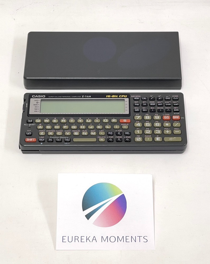 CASIO Z-1GR 16-bit CPU Calculator Pocket Computer Used