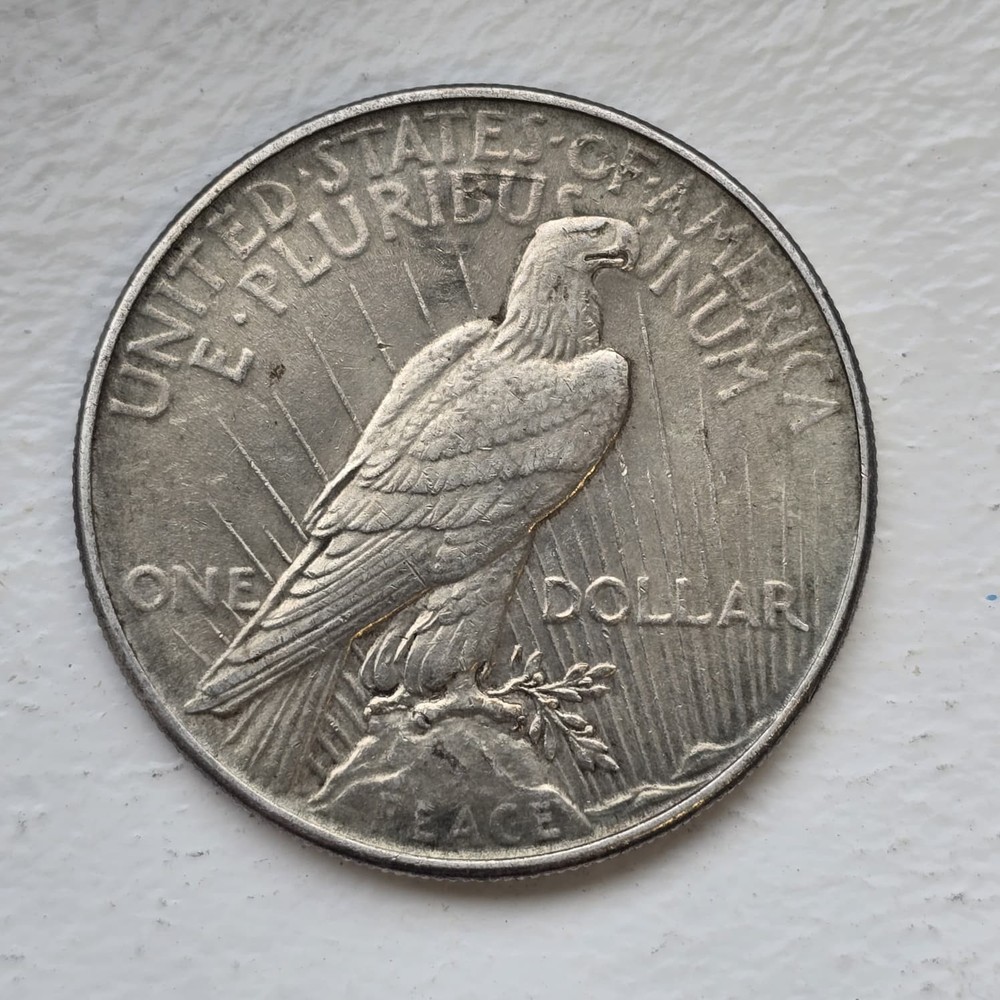 1934 Peace Silver Dollar 1$ SKU:SA045