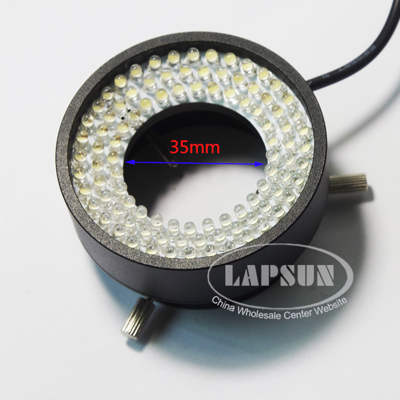 10W 96 LED Ring Light Illuminator Industry Lamp Fo Industry Microscope Camera V2