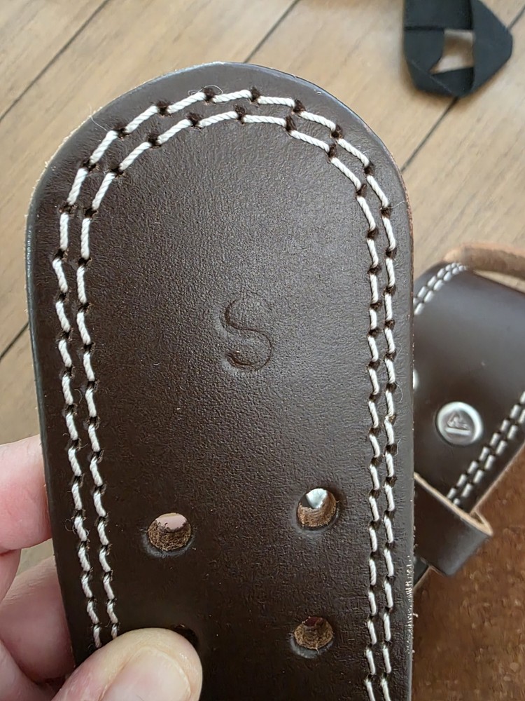 RDX Brown Leather Weight Lifting Belt ** Small ** EUC!!!